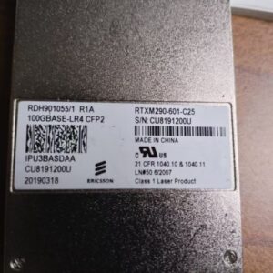 RDH 901 055/1, RTXM290-601-C25, IPU3BASDAA, 100GBASE-LR4 CFP2 1310nm 10km