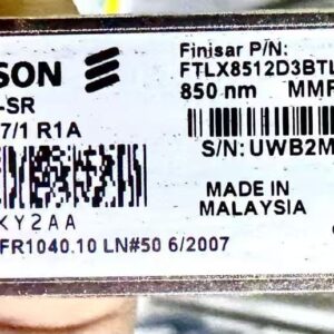 RDH901007/1, XFP-10GE-SR, FTLX8512D3BTL-EQ, XFP 10GE-SR 850nm 300m MMF