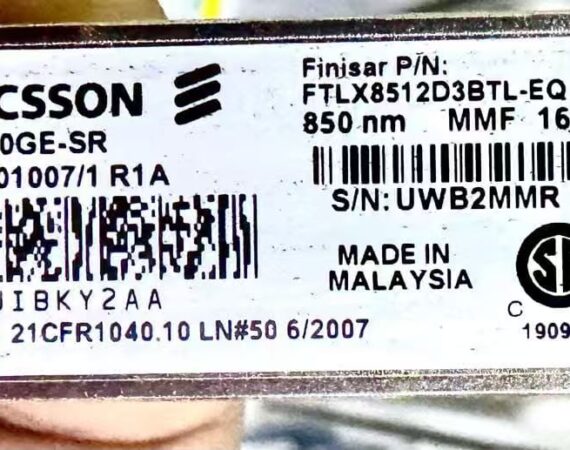 RDH901007/1, XFP-10GE-SR, FTLX8512D3BTL-EQ, XFP 10GE-SR 850nm 300m MMF