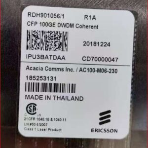RDH901056/1, IPU3BATDAA, CFP 100GE DWDM Coherent