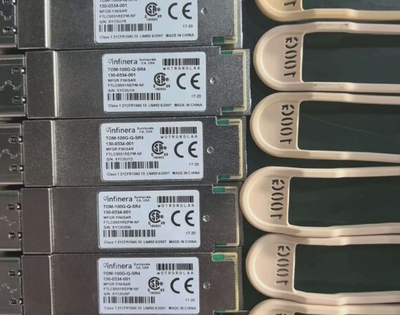 Infinera TOM-100G-Q-SR4, 130-0334-001, FTLC9551REPM-NF, QSFP28 100GBase-SR4 100m OM4 MMF