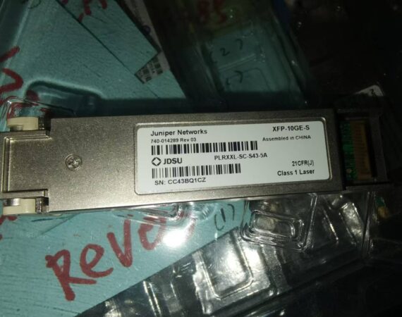 Juniper 740-014289, XFP-10G-S, PLRXXL-SC-S43-5A, 10GBASE/SR