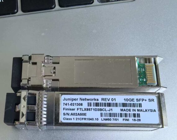 Juniper 741-021308, FTLX8571D3BCL-J1, SFP+ 10GE SR
